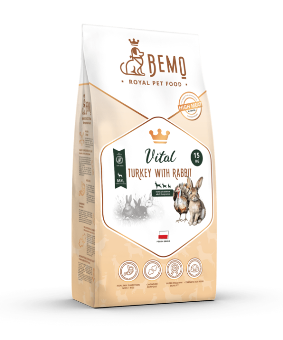 Bemo Vital Puran in kunec (Turkey with rabbit)