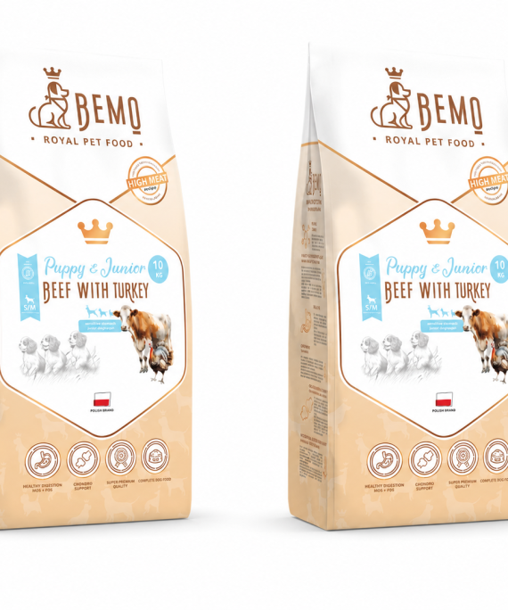 Bemo Puppy&Junior Govedina in puran (Beef with turkey)
