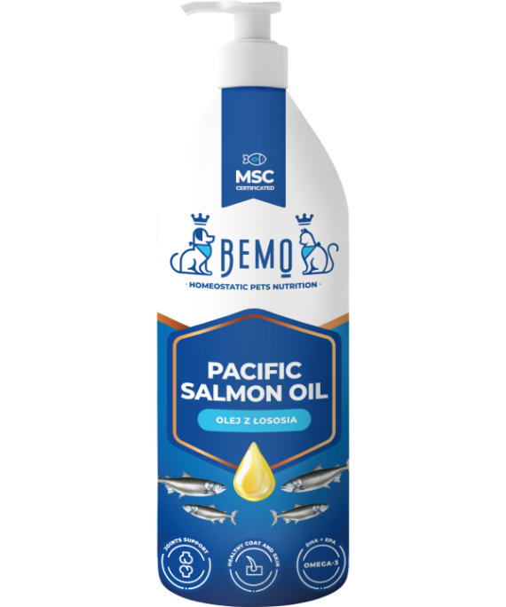 Bemo olje pacifiškega lososa (Pacific salmon oil)