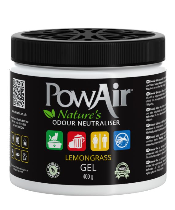 PowAir gel - uničevalec neprijetnega vonja